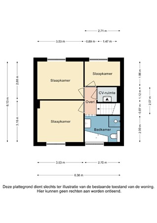 Plattegrond - Koning Hendrikstraat 4, 6291 HR Vaals - thumbnail_Koning Hendrikstraat 4 Vaals - Verdieping 2D.jpg